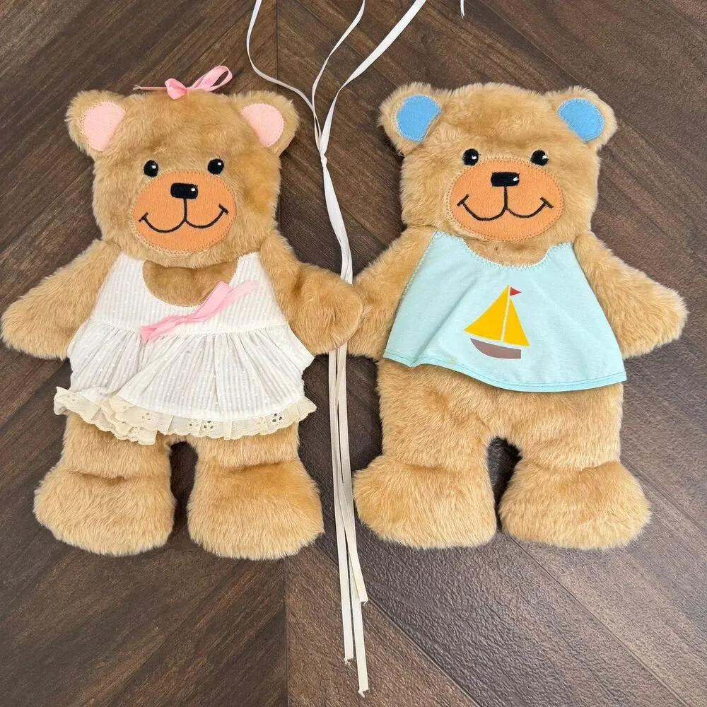 Vintage Century Originals 1987 Teddy Bear Heart Balloon Nursery Wall Hanging